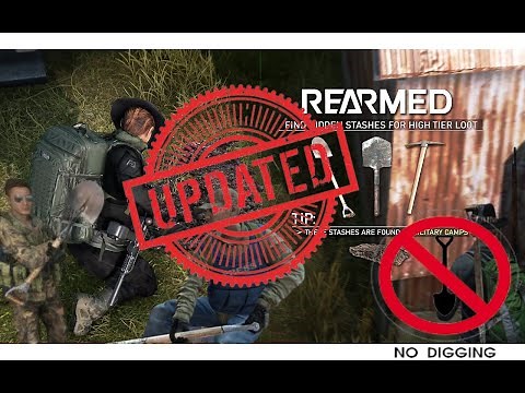 DayZ Rearmed update Stash Spots