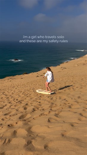 Anastasia • lifestyle & travel content creator on Instagram: "here are the rules i follow when i travel solo: 1. i don’t post content with real-time geolocation on social media or any content that could reveal my address 2. during these trips, i don’t tell strangers that i’m traveling alone — i say that friends or family are nearby 3. i share my live location with my close ones 4. my close ones know where i’m staying, and i regularly check in to let them know i’m okay 5. i save emergency contact