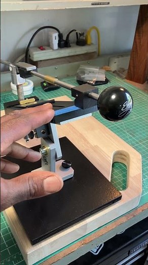 Review of Edge Pro’s BEVELTECH guided sharpener coming SOON! #sharpening #sharpeningservice #EdgePro