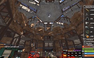 rust建筑：“星空”中型圆筒建造过程