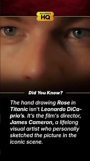The 'Titanic' Rose drawing was done by director James Cameron