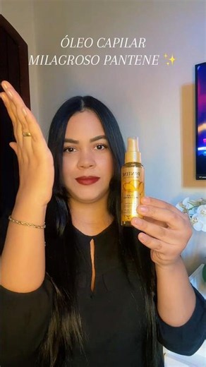 Os benefícios do óleo milagroso pantene ✨ #dicasdebeleza #cuidadoscomocabelo #pantene #oleocapilar