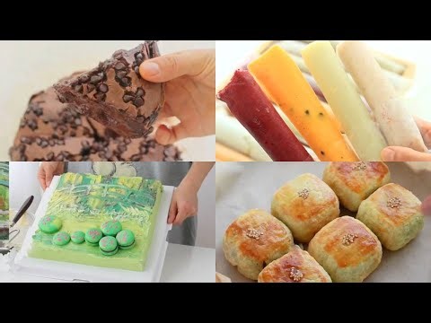 Satisfying Relaxing Video|Chocolate Exploding Rice Cake Recipe|Asmr|Tiktok