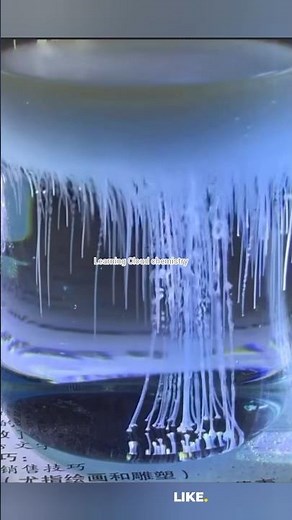 Complex reaction of K2Cr2O7 with NaOH, H2SO4 and H2O2 #experiment #laboratory reactions#shorts