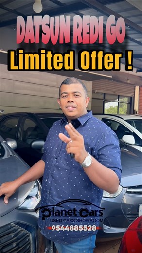 PLANET CARS on Instagram: "LIMITED OFFER ❗️❗️❗️ FOR SALE: DATSUN REDI-GO T (o) S-DRIVE 1.0 AUTO 📌 Model: 2020/21 Registration 📌 Km : 57700 📌 Ownership: Single 📌 Variant: T(o) S-Drive 📌 Fuel Type: Petrol 📌 Transmission: Automatic 📌 Color: Br Grey 3 📌 Insurance : New 📌 Location: Manoor,Edappal ⭐️ Vehicle Condition & Features • Accident-free • ⁠No replacement • ⁠No flood History • ⁠Showroom Service • ⁠Four brand-new tyres • ⁠Touchscreen infotainment • ⁠Dual Airbags • ⁠Front power windows •
