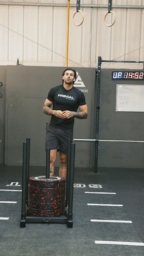 Master your sled push technique today. Primal athlete Adam Collard breaks down two key techniques of the sled push: ➡️Efficient Push – Scoop the sled, drive through, and keep that HR low. ➡️Power Push – Lock arms out, create space, and breathe. For power athletes – Quick halves, stand up, reset, and hit it hard. For endurance athletes – Slow grind, but keep the sled moving. 👀Running in pairs? Let the stronger runner take the final push. What’s your go-to technique for the sled push? Share with