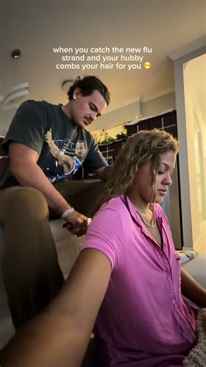 Through sickness and health #fyp #couple #flu #sick | couple