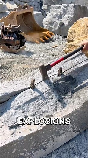 This Rock Splitter Destroys Stone Without Explosives! 💥 Manual vs Hydraulic Power | Satisfying Tool