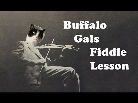 Buffalo Gals - Basic Fiddle Lesson