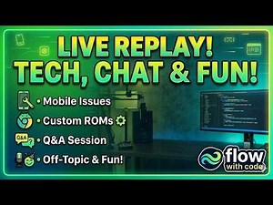 Flow with Code – Tech & Android is live