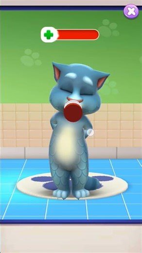 #short talking Tom cat injection #viral #talkingtom #funny #cat #tom