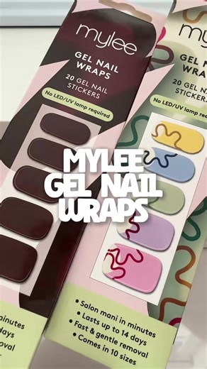 DIY Gel Manicure at Home with Miley Nail Wraps