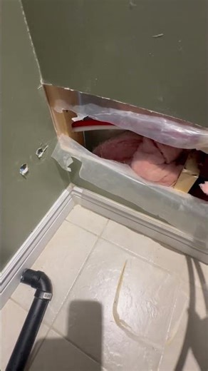 Reinstall a batched pedestal instillation in basement.