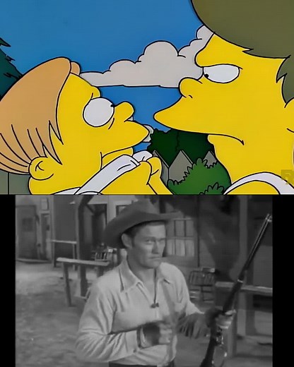 Los Simpson The rifleman