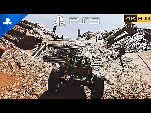 (PS5) DIRT 5 Offroad Obstacle Course Gameplay | Ultra Realistic Graphics [4K HDR 60fps]
