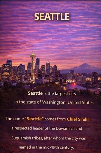 Reason Behind the Name Seattle | Why Is Seattle Called Seattle?