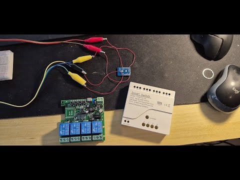 Flashing TUYA CB3S BK72XX - 4channel switch Home Assistant ESPHome INSTRUCTIONS IN THE SUBTITLES