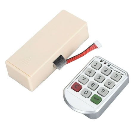 Digital Electronic Coded Lock, Keyless Entry Door Lock Long Lasting Easy To Install User Friendly for Wardrobes Desks - Walmart.ca