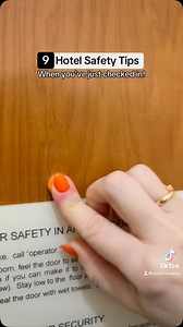 Do these simple things when checking into a new hotel. You never know what might happen. #hoteltips #hoteltrick #hotel #safety #LifeHack #besafe #kidnappedinhotel #hotelsafetytips #hotelsafetyhacks #hotelsafe #hotelsafehack #viral #viralvideo #pageforyou #Unlock #Unlockdoors #fyp #foryou #xyzba #trending #trend #traveladvice #advice #traveltok #becareful #becarefull | Victoriasway