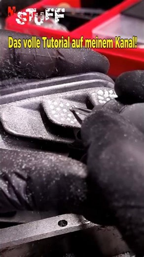 Zweitakt Zylinderkopf Tuning: Dimples fräsen – Sinnvoll? 🛠️ | [Technik] #shorts #tuning #mystuff