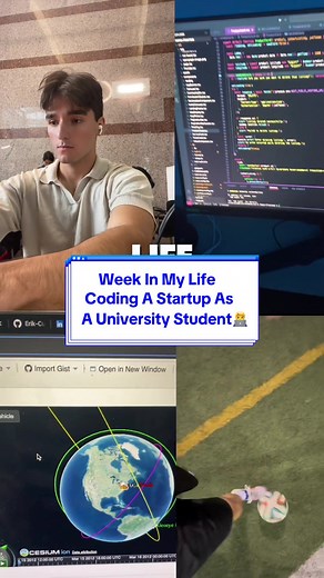 Week in my life as a Computer Engineering student coding a tech startup #coding #cs #computerscience #softwareengineer #startupshowup #computerengineeringstudent #weekinmylife #student #stem