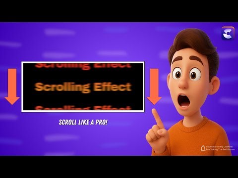 Text Scrolling Animation in CreateStudio 4