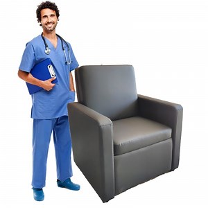 [Hot Item] Medical Furniture Waiting Room Seat Sofa Ergonomic Hospital Attendant Couch Chair