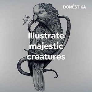 Learn to draw realistic creatures by exploring traditional and contemporary techniques to create detailed pencil sketches. Click to learn more. | Domestika | Facebook