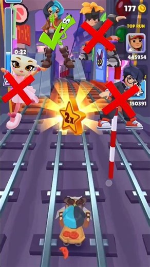 Subway surfers 🚇🚇 4 versus game play 🙂#subwaysurfers #highscore #short #viralshorts