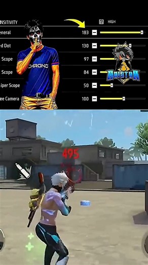 Free Fire Best Headshot Sensitivity 2026 🔥 100% Auto Headshot setting