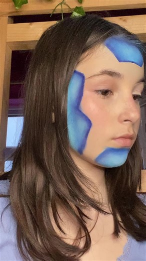 💙💕ROBOT💕💙 #fyp #foryou #foryoupage #makeup #makeuptutorial