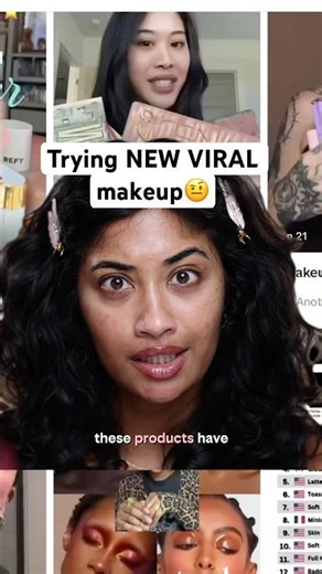 ARE THESE VIRAL NEW MAKEUP PRODUCTS WORTH IT⁉️🤨