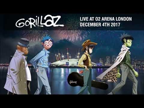 Gorillaz Hong Kong-Live at O2 Arena London UK 4th December 2017