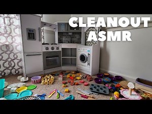 Satisfying ASMR Restock - Play Kitchen Cleanout 🍽