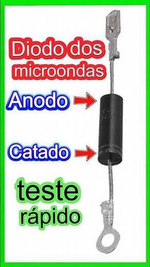 How to test a microwave diode #electrical #tips