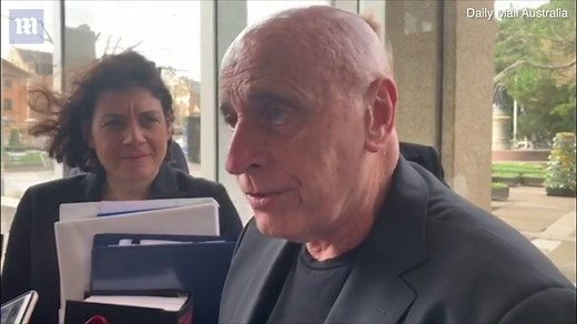 Tom Domican speaks after being awarded $100k in damages