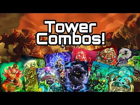 My top 5 favorite tower combos in Kingdom rush vengeance