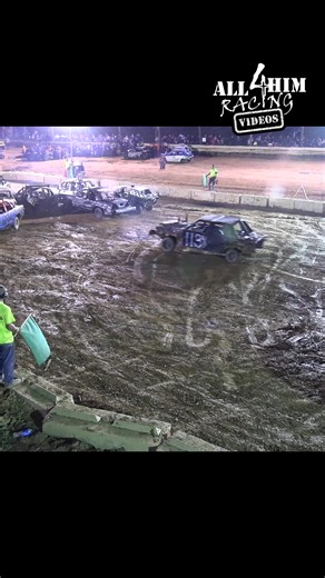 Clip from “Demolition Derby HARD HITS 2020” #derby #demolitionderby #demoderby #derbycar #derbylife | All 4 Him Racing Videos