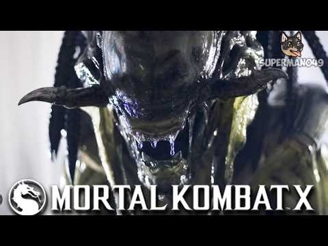 KONJURER ALIEN IS THE BEST! - Mortal Kombat X: "Alien" Gameplay