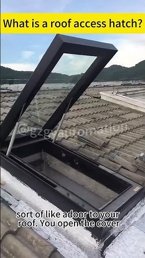 Roof Hatches Provide Safe and Convenient Access to Roof Areas