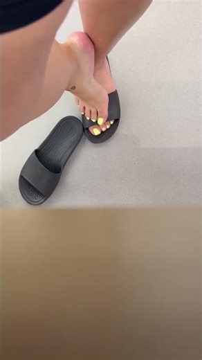 pretty yellow pedi #pedicure