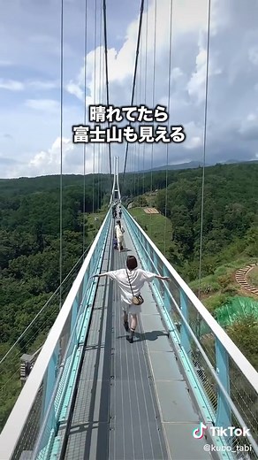 提供：株式会社フジコー日本でいちばん長い、400mの歩行者専用つり橋「三島スカイウォーク」に行ってきました！つり橋のとなりを駆けぬけるジップライン、スピードすごくて爽快だった〜✨そして、2022年8月にオープンしたばかりの「ドラゴンキャッスル」！高さ18メートル、幅32メートルの巨大なアスレチックで、思いっきりからだを動かしてきました🙌スリル満点で足がガクガク…全力で遊べる、まさにおとなのジャングルジム🥺デートでも、友だちと行っても、子ども連れファミリーも、みんなで楽しめるスポットでした！