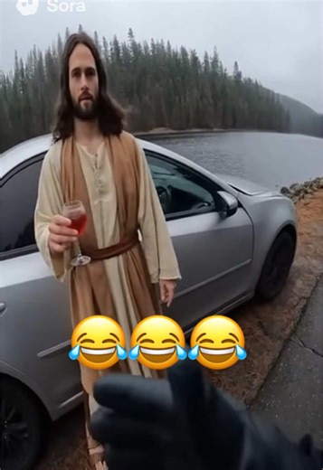 No way they got Jesus 😂 #viral #trending #funny