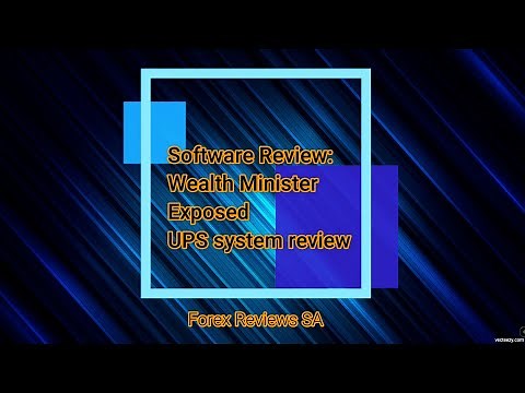 Software Review: Wealth Minister Exposed UPS system + Giveaway
