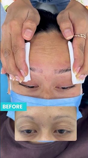 Microblading Treatment Results 🔥 Before After Eyebrow Transformation | Natural Brows