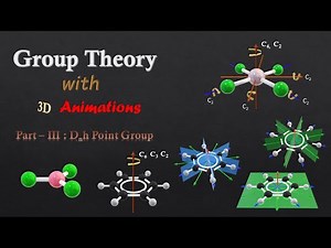 Molecular Symmetry and Group Theory - Part 3: Dnh point group.