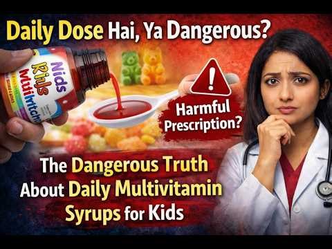 The Dangerous Truth About Giving Your Child Unnecessary Multivitamin Syrups Every Single Day