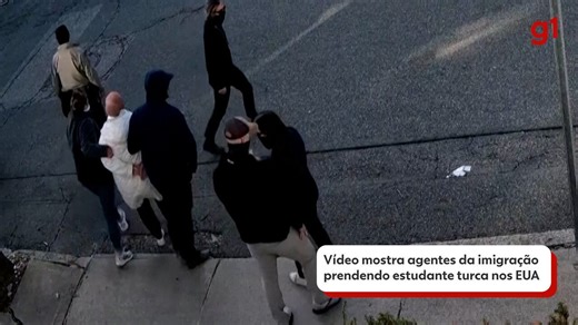 Vídeo mostra imigração prendendo estudante nos EUA