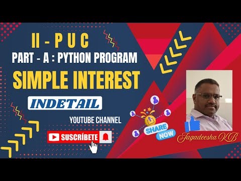 2-PUC SIMPLE & COMPOUND INTEREST & DIFFERENCE
