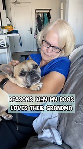 Reasons why my dogs love their grandma #frenchbulldogs #grandma #frenchiepuppy | Gus Gus In The City